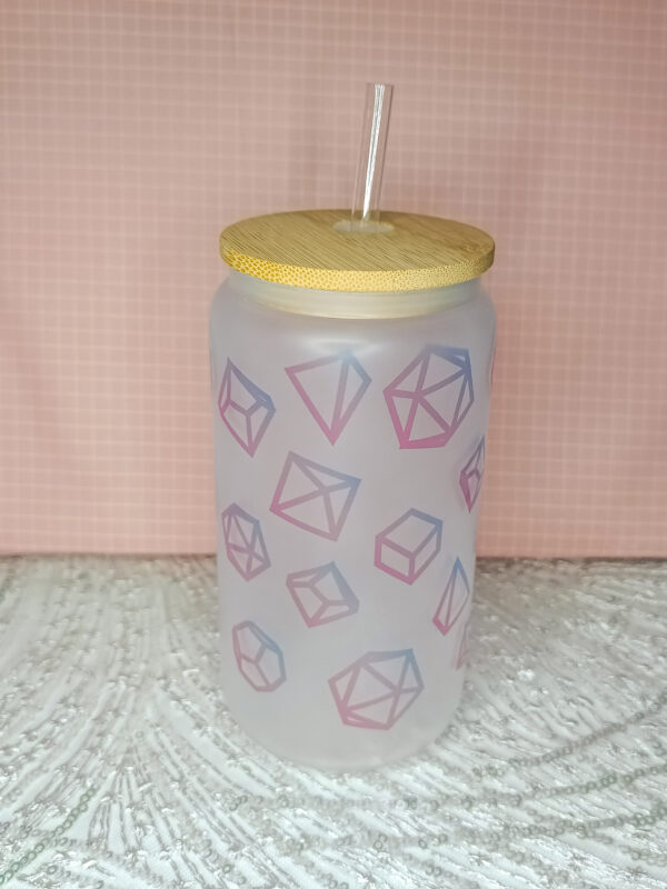 Glas - Dice (Pink/lilla)