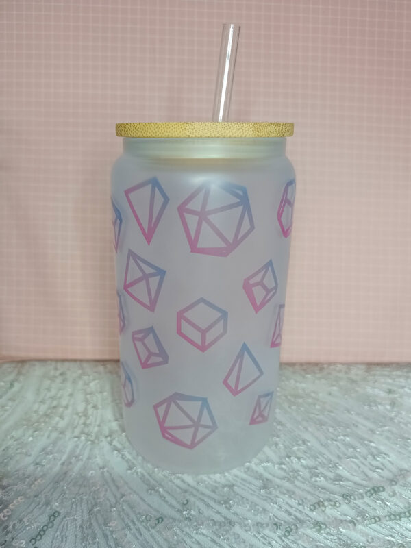 Glas - Dice (Pink/lilla) - Image 3