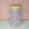 Glas - Dice (Pink/lilla)